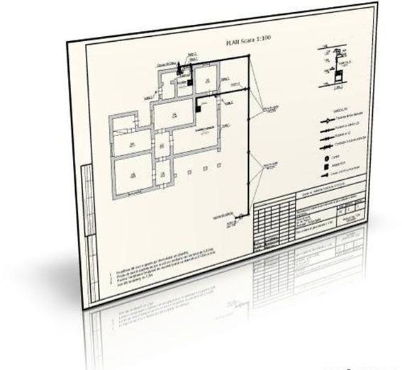 Проект газа в частном